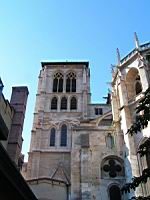 Lyon, Cathedrale Saint Jean, Clocher (5)